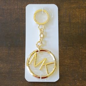 Michael Kors Bag Charm Key Charm Gold